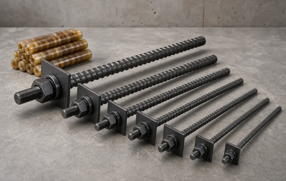 Steel Resin Rock Bolts